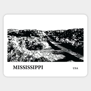 Mississippi USA Sticker